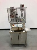 Dott Bonapace Capsule Filler. Model: In-Cap, Serial: 119-01. Capable of 50 CPM, 8 filling