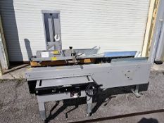 Lot of (2) CHICAGO TAPERS Semi-automatic case erectors and top & bottom sealers; Model CT-33PS;