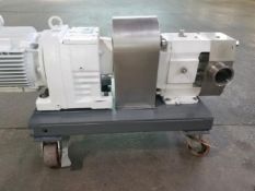 Johnson Top Lobe Stainless Steel Sanitary Positive Displacement Pump, Model # TL3/0953-80/07-11-GB1