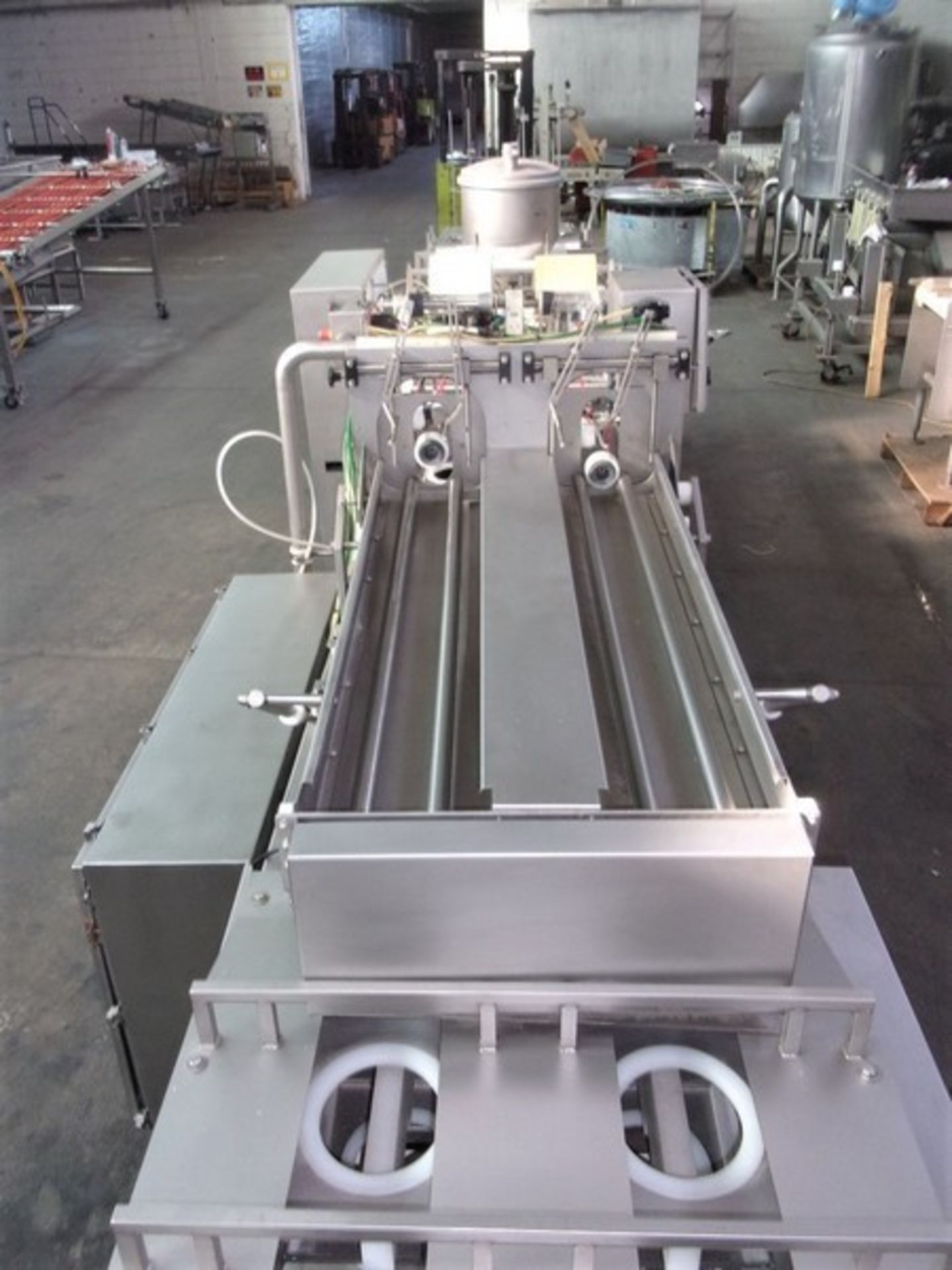 PMR (Packaging Machinery Resources) Dual Lane Continuous Container Filler, Sealer, Lidder, Model - Image 21 of 57