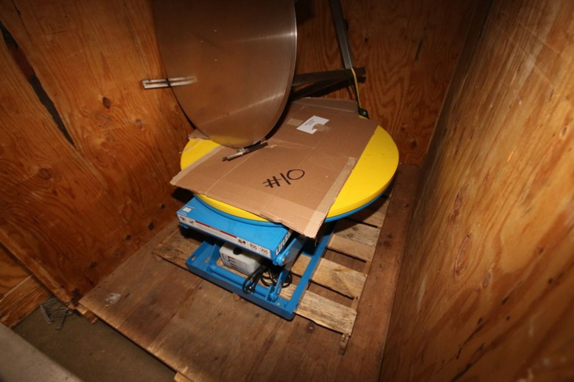 2,000 lb. Round Lift Table, with On Board Hydraulic Resvoir (LOCATED IN CHICAGO, IL) - Image 5 of 5