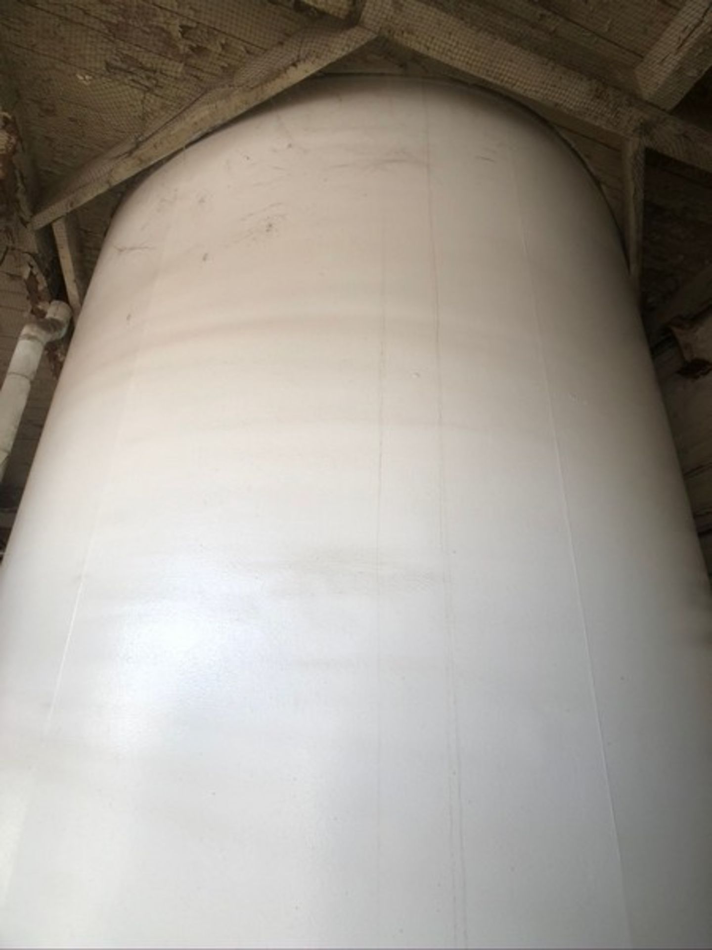 MUELLER APPX. 25,000 GALLON JACKETED SILO, EQUIPPED WITH VERTICAL AGITATION, WCB INLET VALVE, - Image 23 of 24