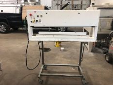 Accu-Seal Corporation 40" Sealer, Model 60-632, S/N 41052, Working Condition Test Ran 4/9/2020,