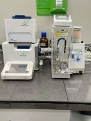 Mettler Toledo Density Meter, Model DM40 with Refractive Index Module, Model RX40 and Printer,