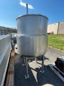 TOLAN 400 GALLON S/S PRESSURE VESSEL, S/N 8219 (LOCATED IN NEWARK, NJ)