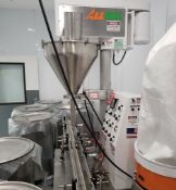 ALL-FILL Single Head Automatic Powder Auger Filler, Model SHA-100, S/N 30333 with Controls Bag