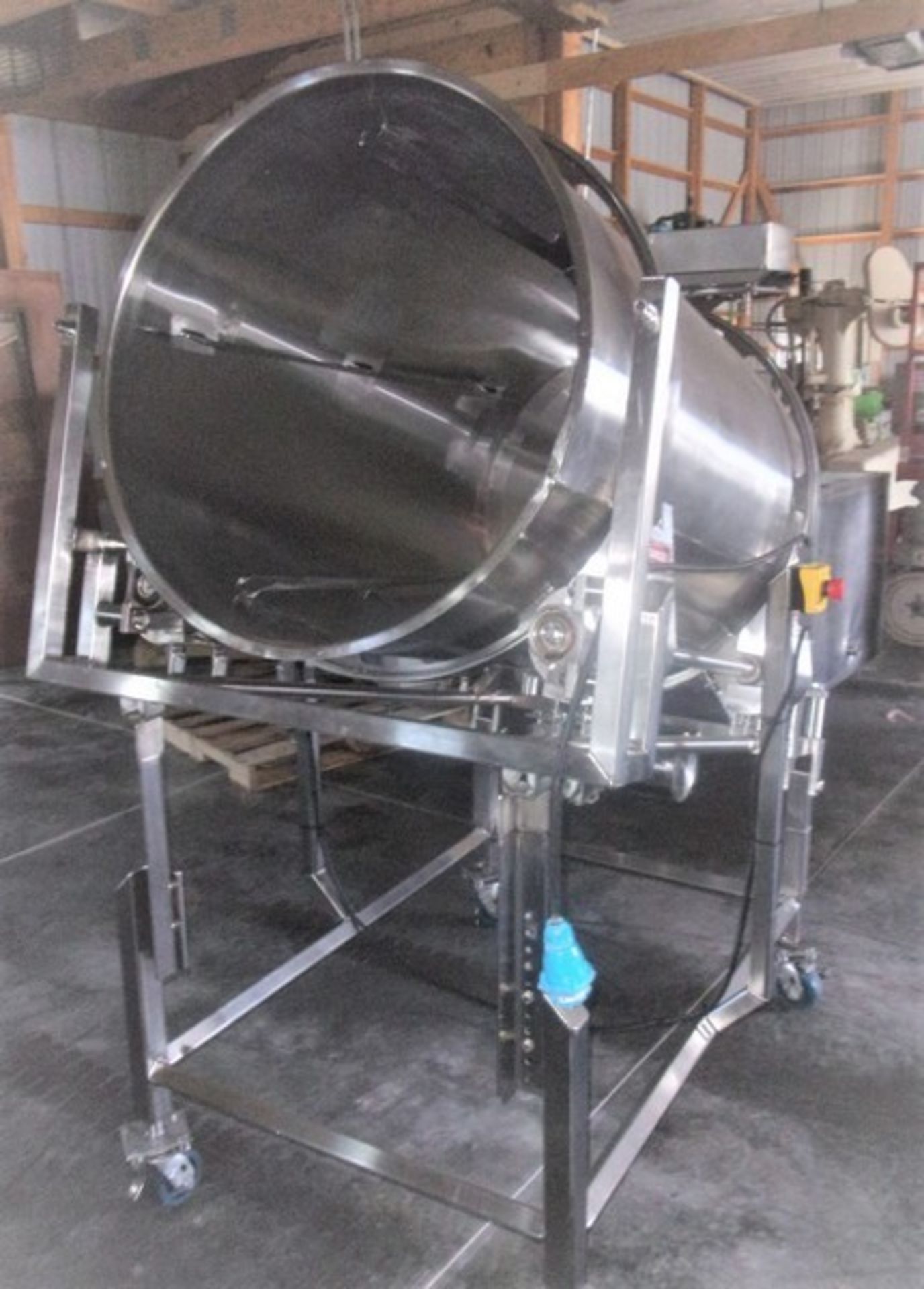LOOS Machine 32 Inch Diameter Stainless Steel Sanitary Tumble Drum, Machine meets USDA and WDA - Image 7 of 12