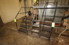Step Stools & Portable Stairs, 3-Step and 4-Step (Old Tag #65) (Located Wappingers Falls, NY)