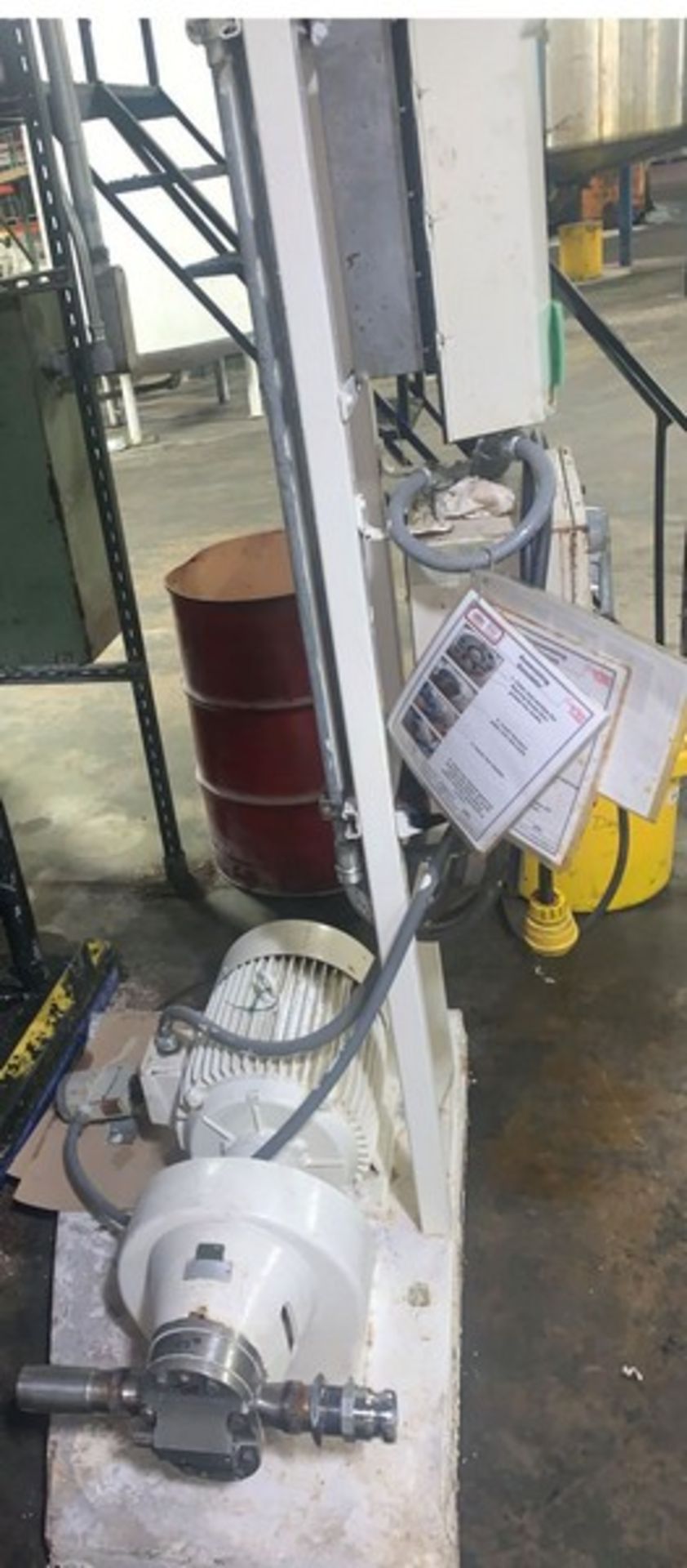 Stainless Steel Sonilator with 25HP Motor, Motor Controller and VFD (LOCATED IN IOWA, Free RIGGING - Image 10 of 10