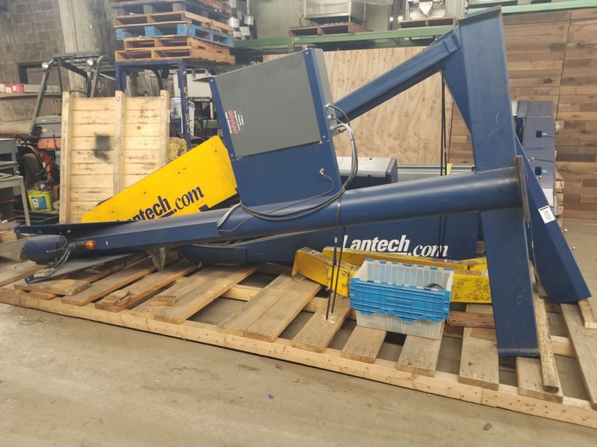 Lantech S300 over head pallet wrapper, serial # SM003342, height 110", yr. 2009 (Located Fort Worth, - Image 5 of 5