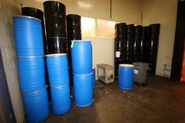 (34) NEW Steel and Plastic Drums, Overall Dims.: Aprox. 55 Gal. (Old Tag 131) (Located Wappingers