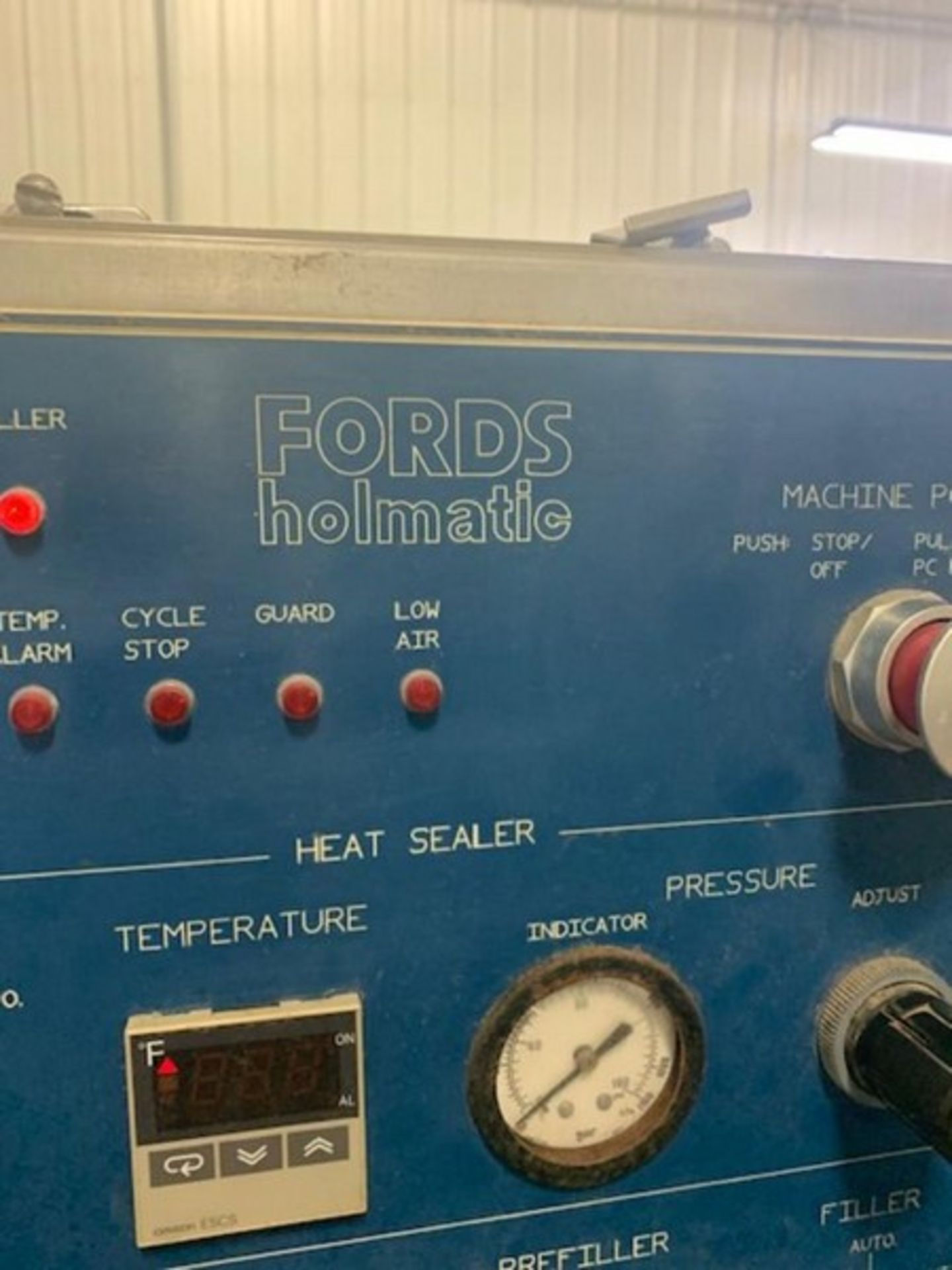 Fords Holmatic 8-Station S/S Sanitary Rotary Cup Dispenser, Filler, Sealer and Coder -- This - Image 15 of 19