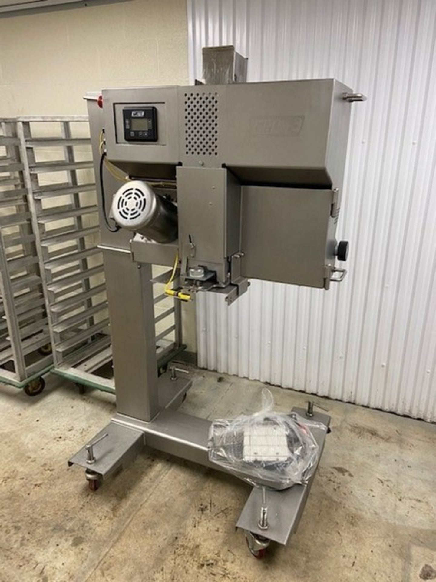 Grote S/S Slicer, M/N SNP-505, S/N 1080423, 220 Volts, 1 Phase, Mounted on Portable Frame (Located