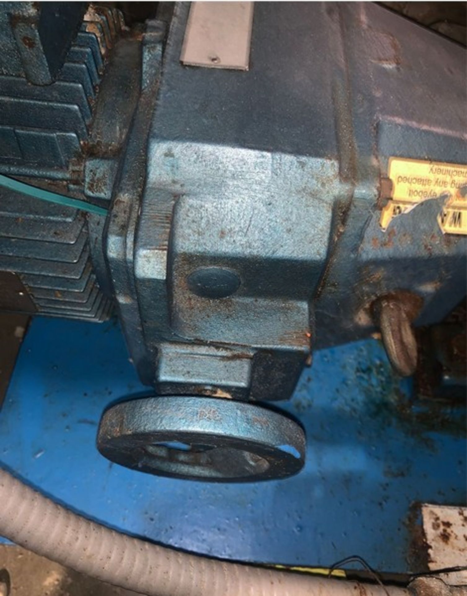 Viking Pump Model KK124A, Stainless Steel wet parts with Manual Speed Control wheel on gear box - Image 5 of 9
