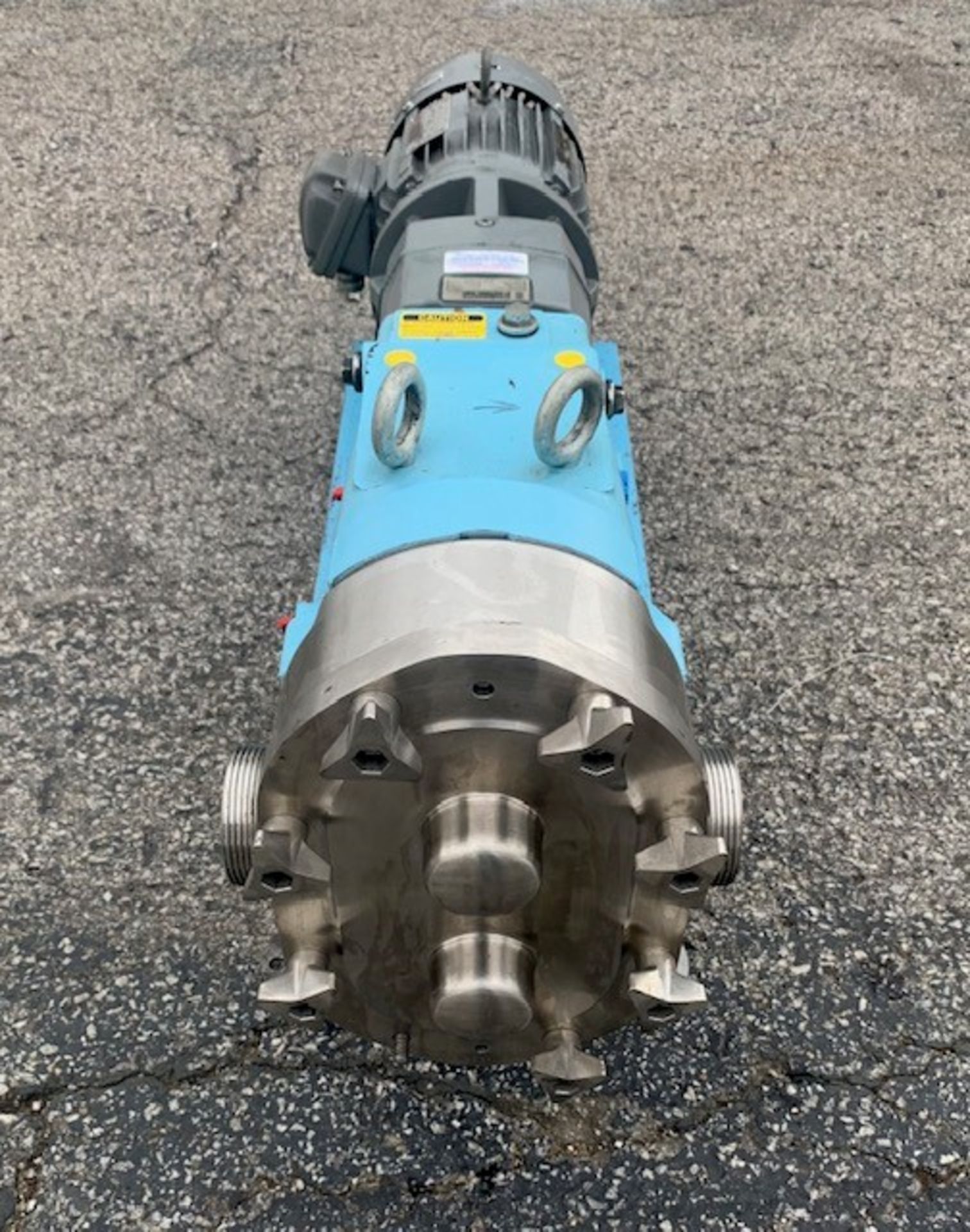 Waukesha 060 Positive Displacement Pump with Sterling Gear Reduction, Powered by 3 hp Motor, - Image 3 of 7