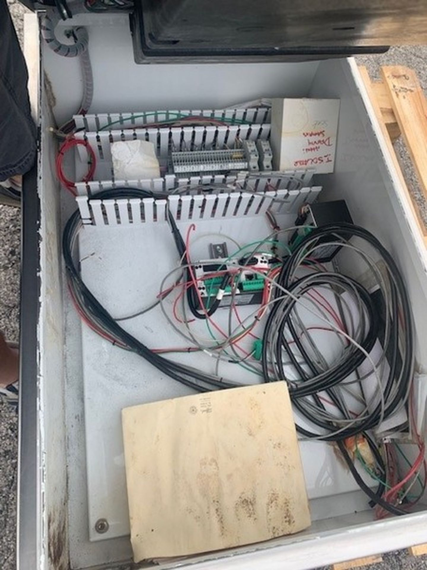 (2) Honeywell Chart Recorders Mounted in Stainless Enclosure, Model DR4500, S/N - Image 6 of 6