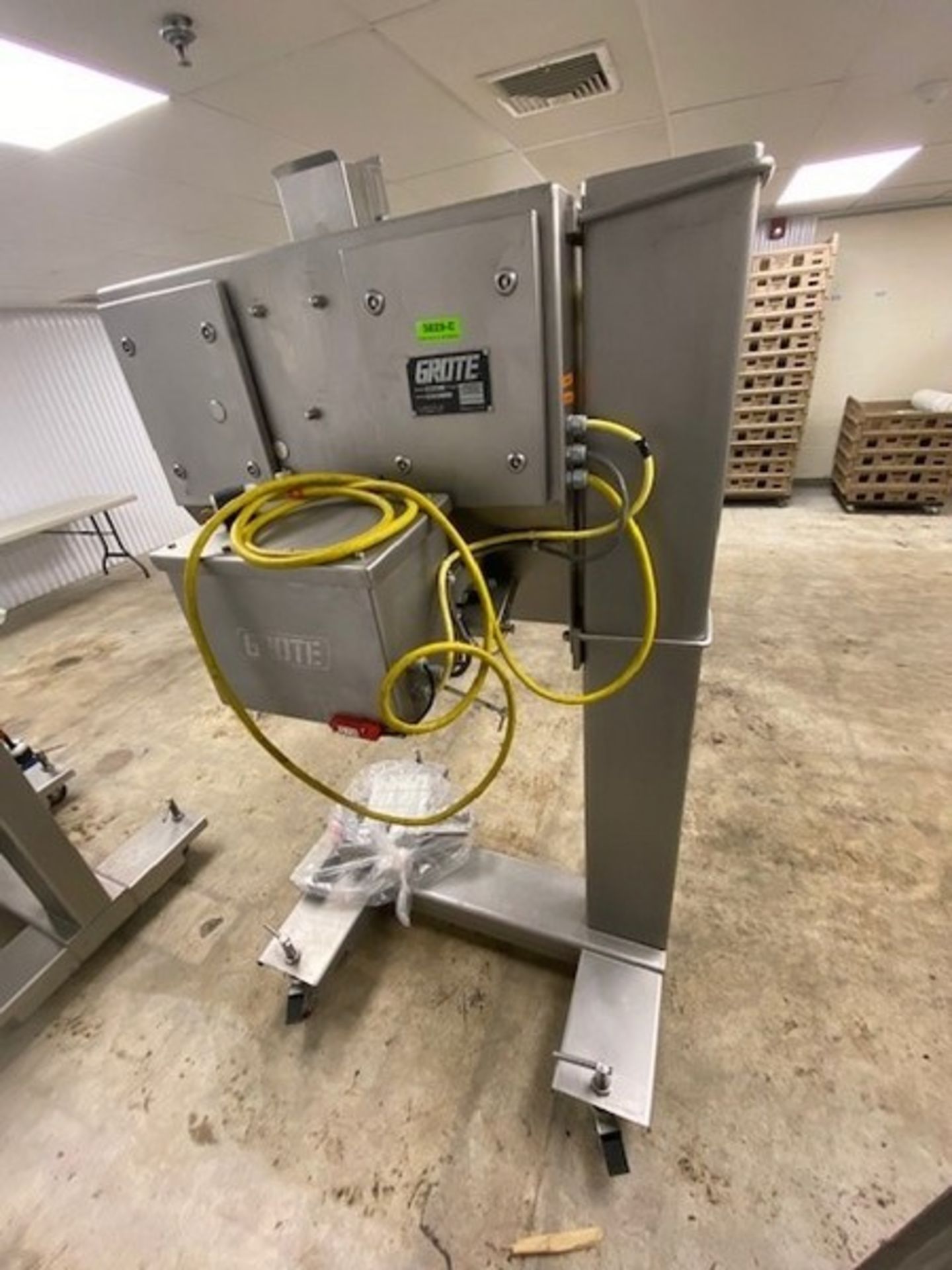 Grote S/S Slicer, M/N SNP-505, S/N 1080423, 220 Volts, 1 Phase, Mounted on Portable Frame (Located - Image 5 of 5