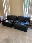 (2) Leather Chairs (Located Wappingers Falls, NY)