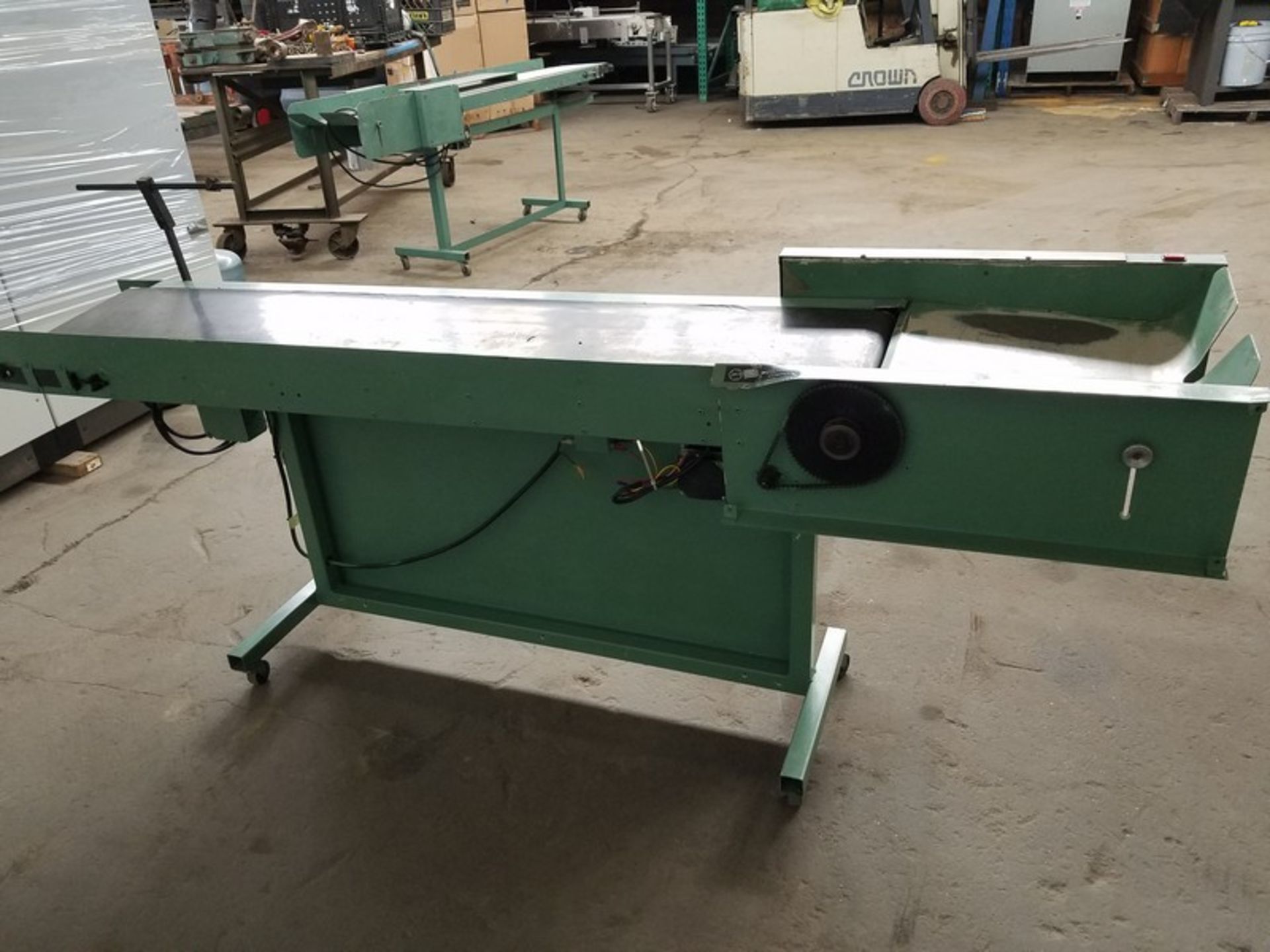 Aprox. 12" wide x 60" long belt conveyor, speed control, volt 110 (Handling, Loading & Site - Image 2 of 4