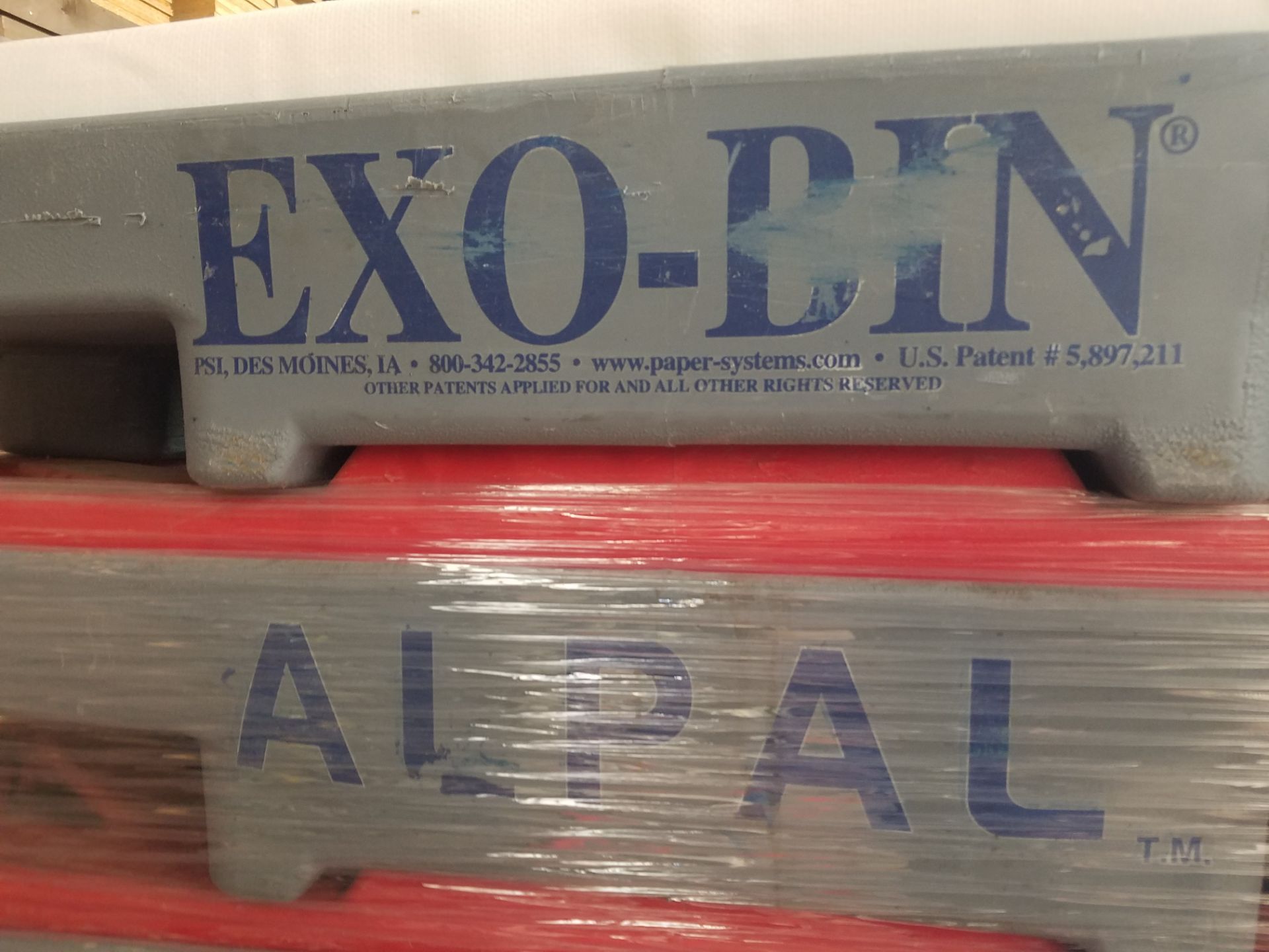 Alpal ( pallet of eight) Exo-Bin 40" wide x 48" long x 48" high (Handling, Loading & Site - Image 4 of 4