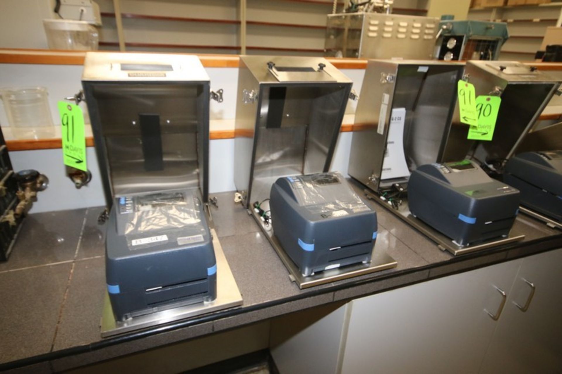Mettler Toledo Lab Printers, M/N 8863, with Guardian S/S Covers (Old Tag 91) (Located Wappingers - Image 2 of 2
