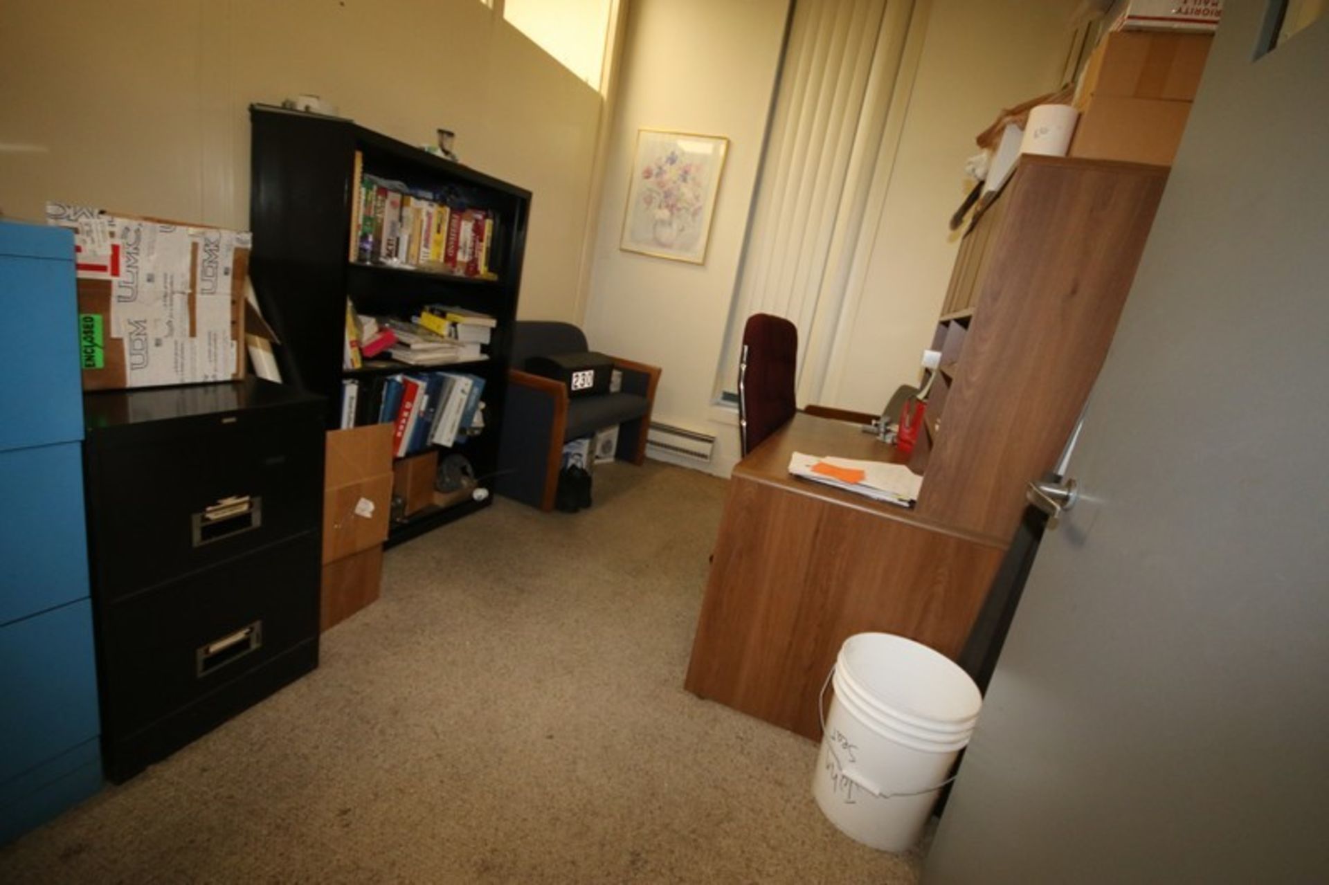 Contents of Room, Includes Spare Cabinets, Horizontal Filing Cabinets, Shelving, Rolling Chair, - Bild 3 aus 3
