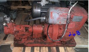 Stainless Steel Viking Pump With Reeves Variable Speed Gear Box (LOCATED IN IOWA, Free RIGGING