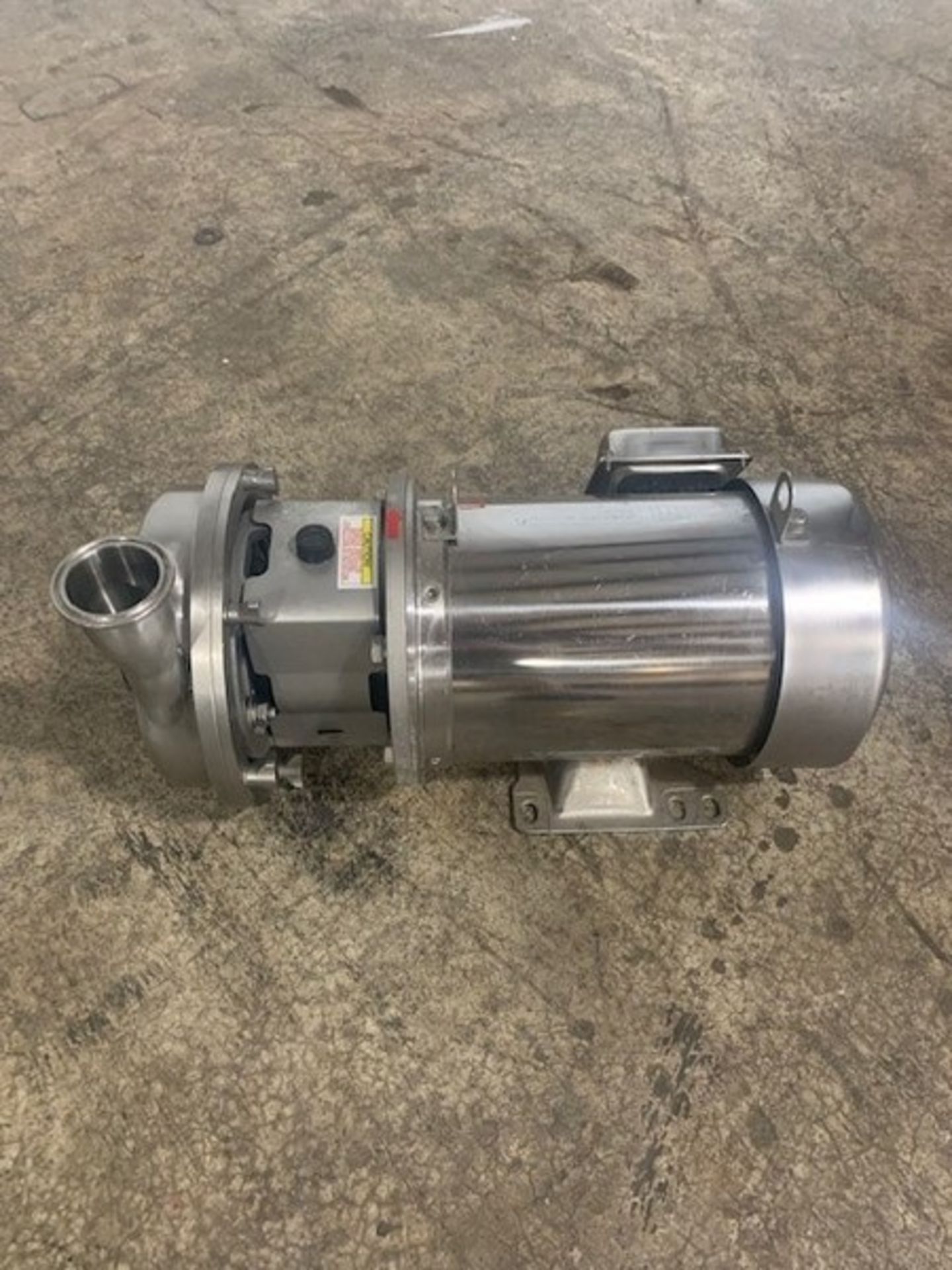 2x2.5 Alfa laval LKH15 all stainless centrifugal pump with a 3hp sterling motor with 3490 rpm ($50 - Image 3 of 5