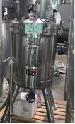 Never Used Lee Kettle 150 Liter Mirror Finished Inside (casters removed for palletizing) (LOCATED IN