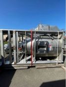 APV PILOT S/S SPRAY DRYER, MODEL PSD 58, S/N 35062, S/S PRESSURE VESSEL W/ S/S PLATFORM, APPX