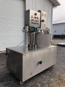 Single Head Filler, Model 290V, S/N 2602003, Mfg. 2006 with Steam Jacketed 40-Gal. Tank,