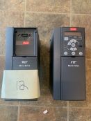 (2) Danfoss 10 hp VLT Micro Drive, P/N 132F00300, S/N 202519A217 and S/N 202719A217 (#12) (NOTE: One