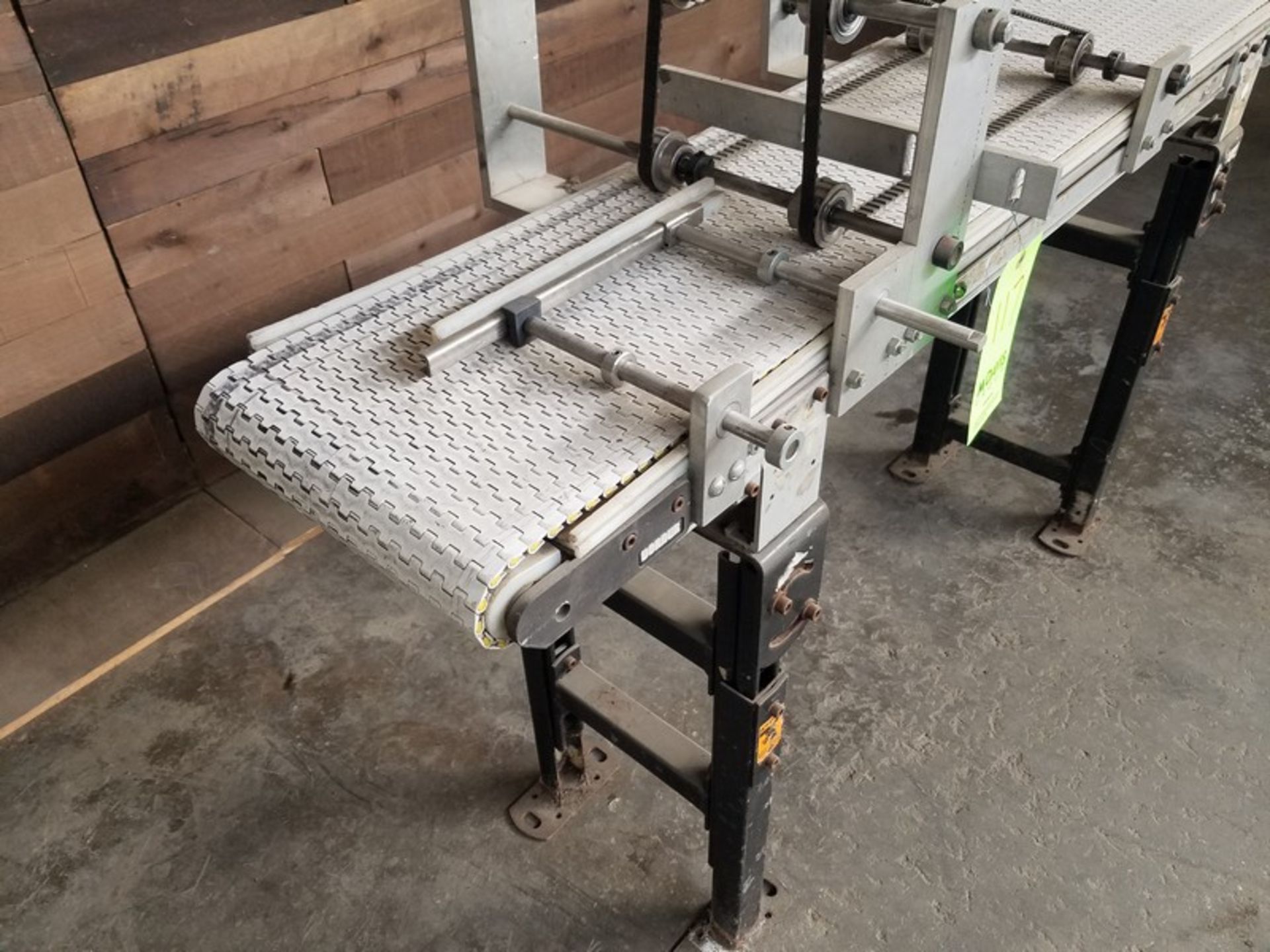 Aprox. 11" wide x 58" long x 32" high Dorner plastic belt conveyor (Handling, Loading & Site - Image 3 of 4