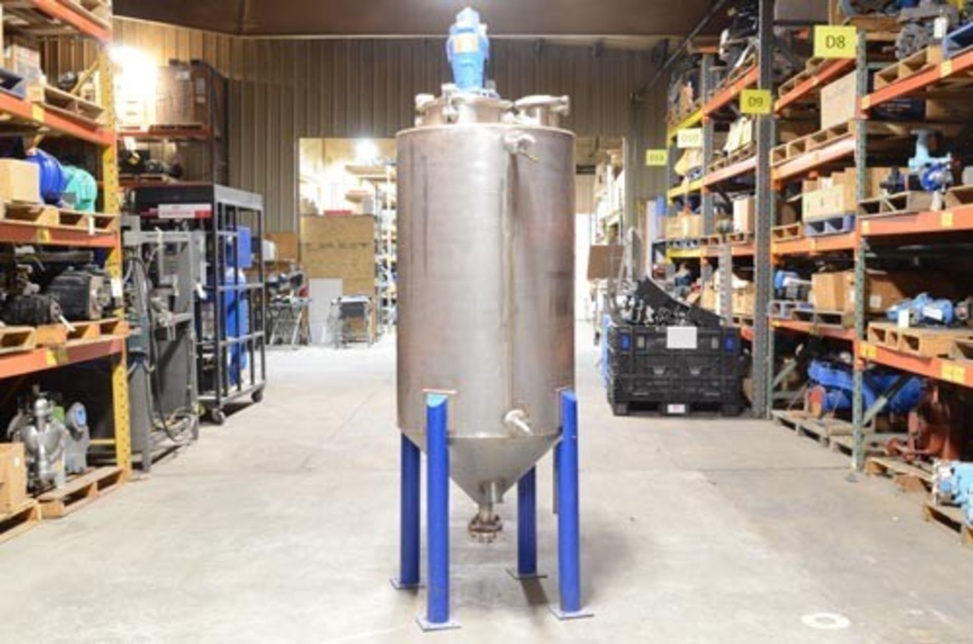 Nettco NSGF-050 Mixer with Large Stainless Steel Tank (Loading Fee $25) (Located Lebanon, PA)