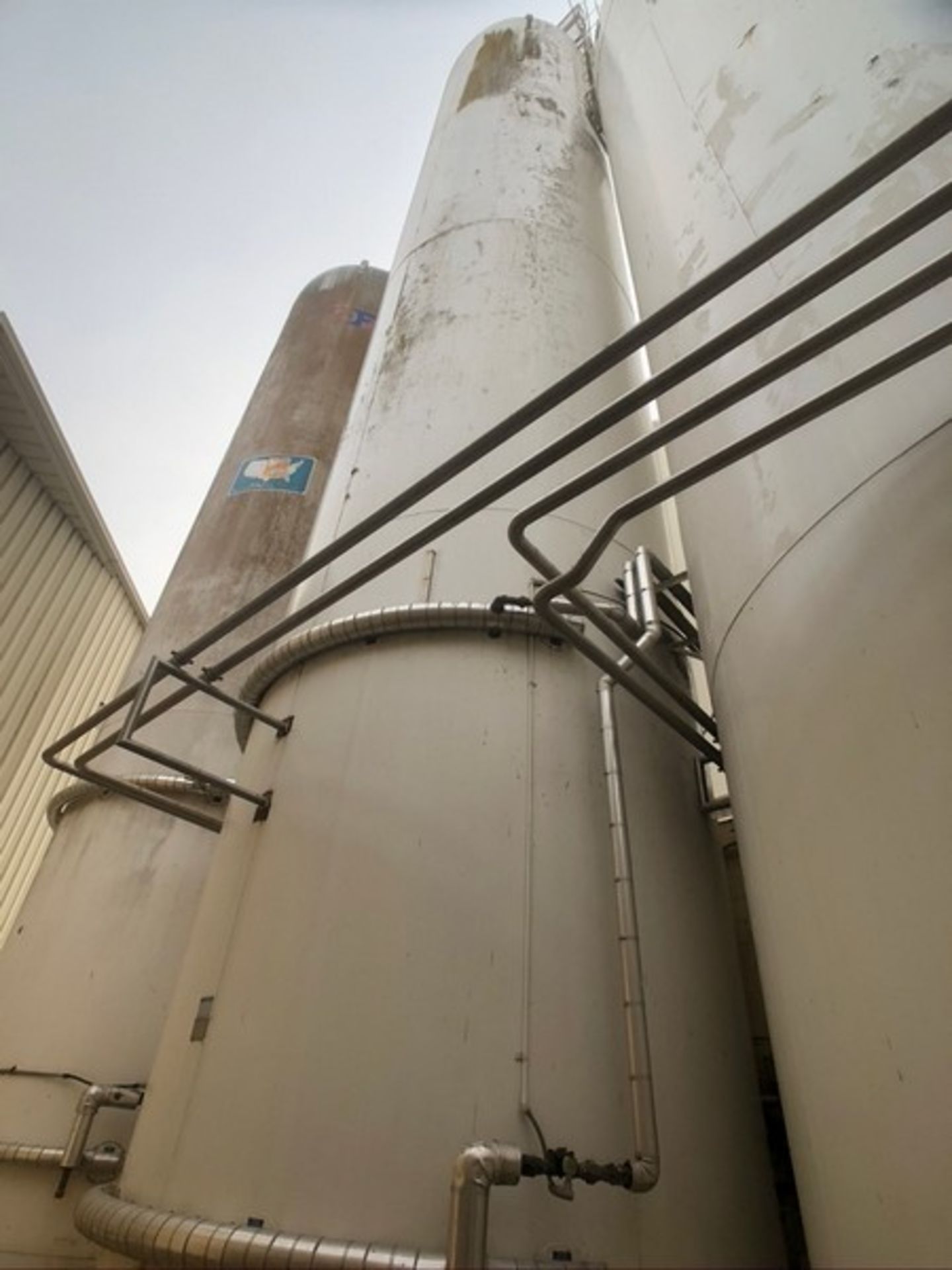 MUELLER 60,000 GALLON JACKETED SILO, S/N 110549, HORIZONTAL AGITATION - Image 2 of 30