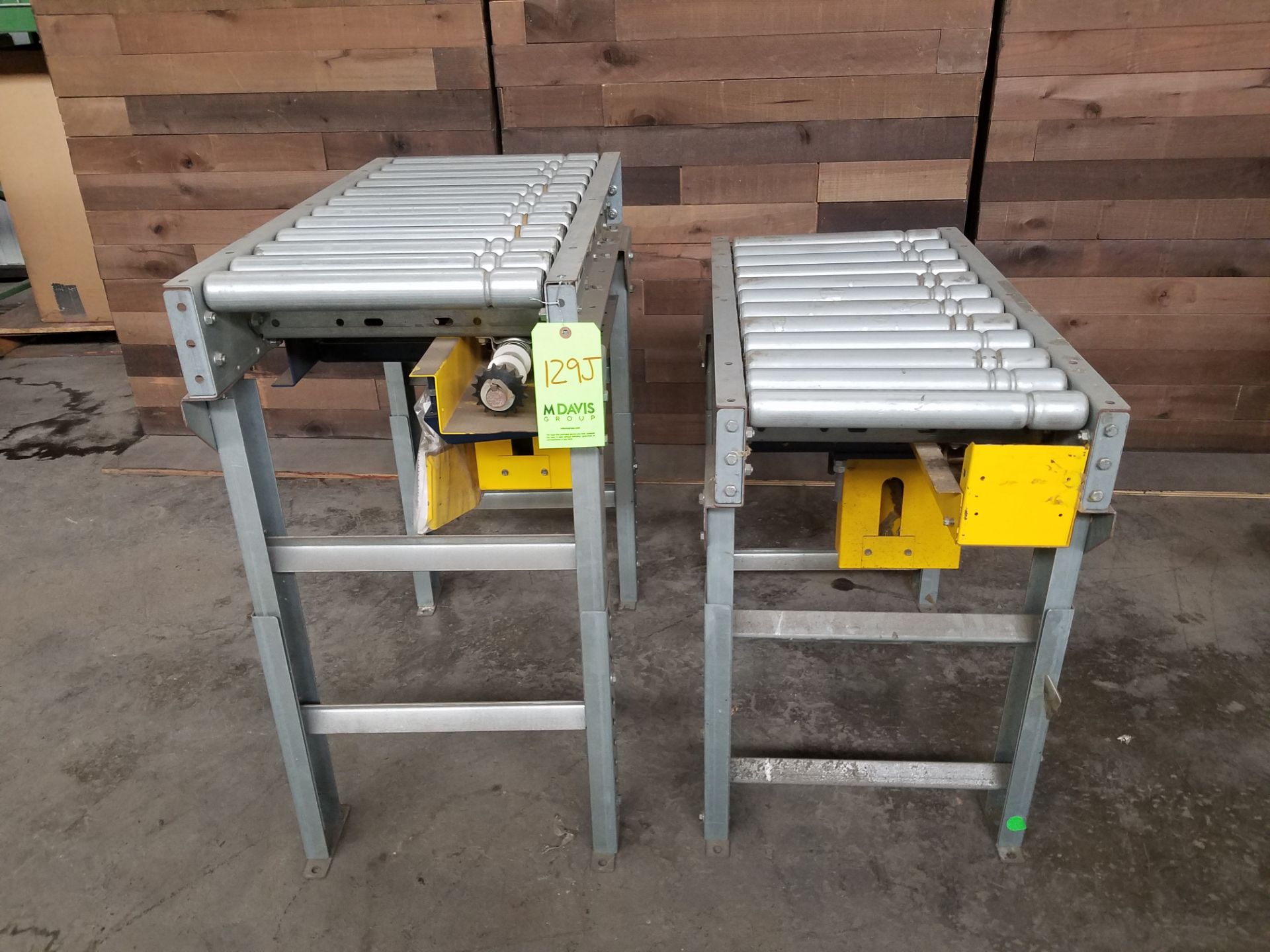 Two 19" wide x 36" long power gravity conveyors (Handling, Loading & Site Management Fee: $100) - Image 2 of 5