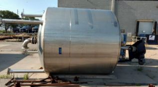 Mueller 3000 Gallon Heated & Insulated Sweep Agitator Mixer. In good condition & clean. We will
