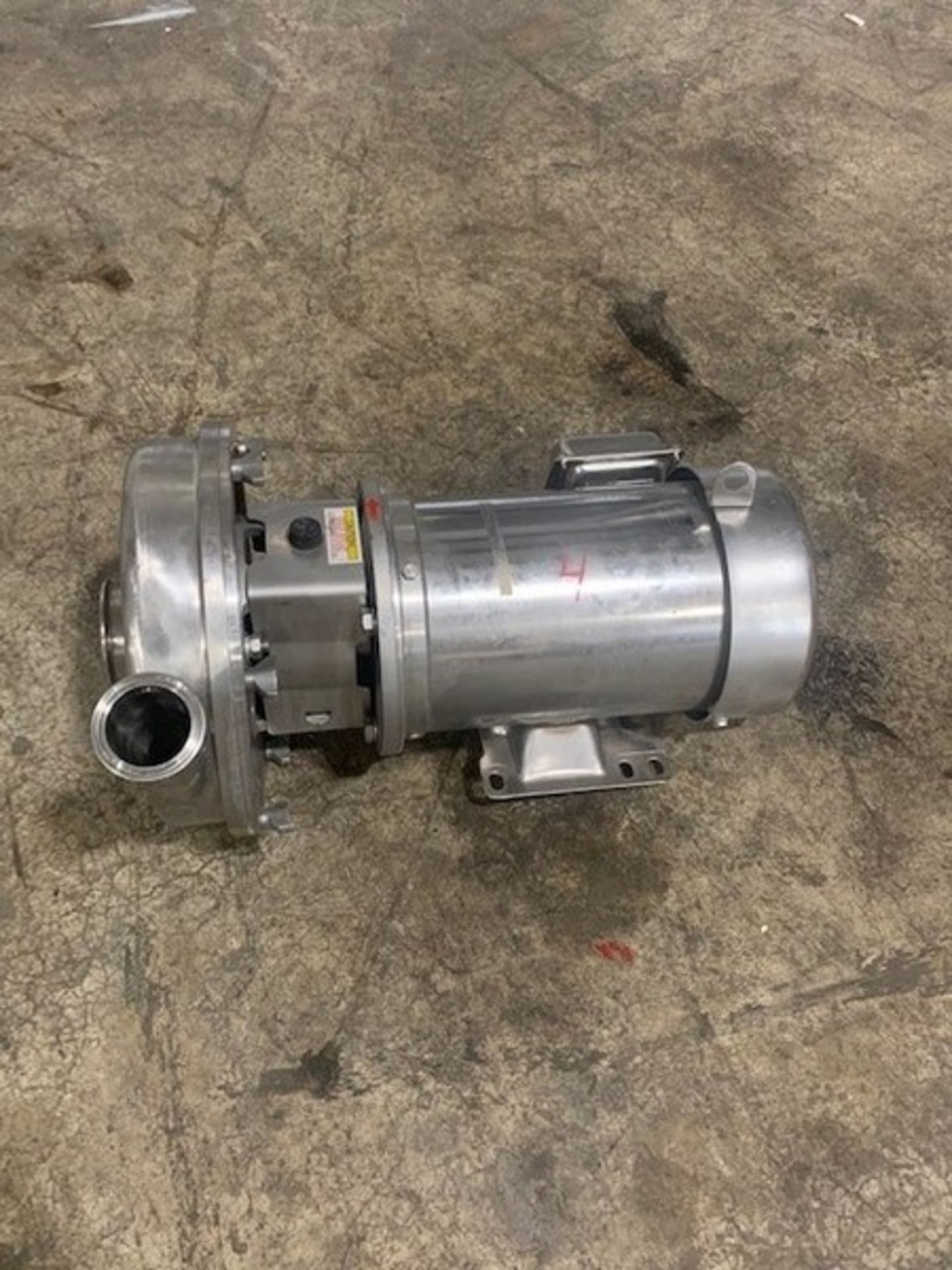 2x3 Alfa laval LKH 20 centrifugal pump, equipped with a sterling 5hp electric motor with 1760 - Image 2 of 5