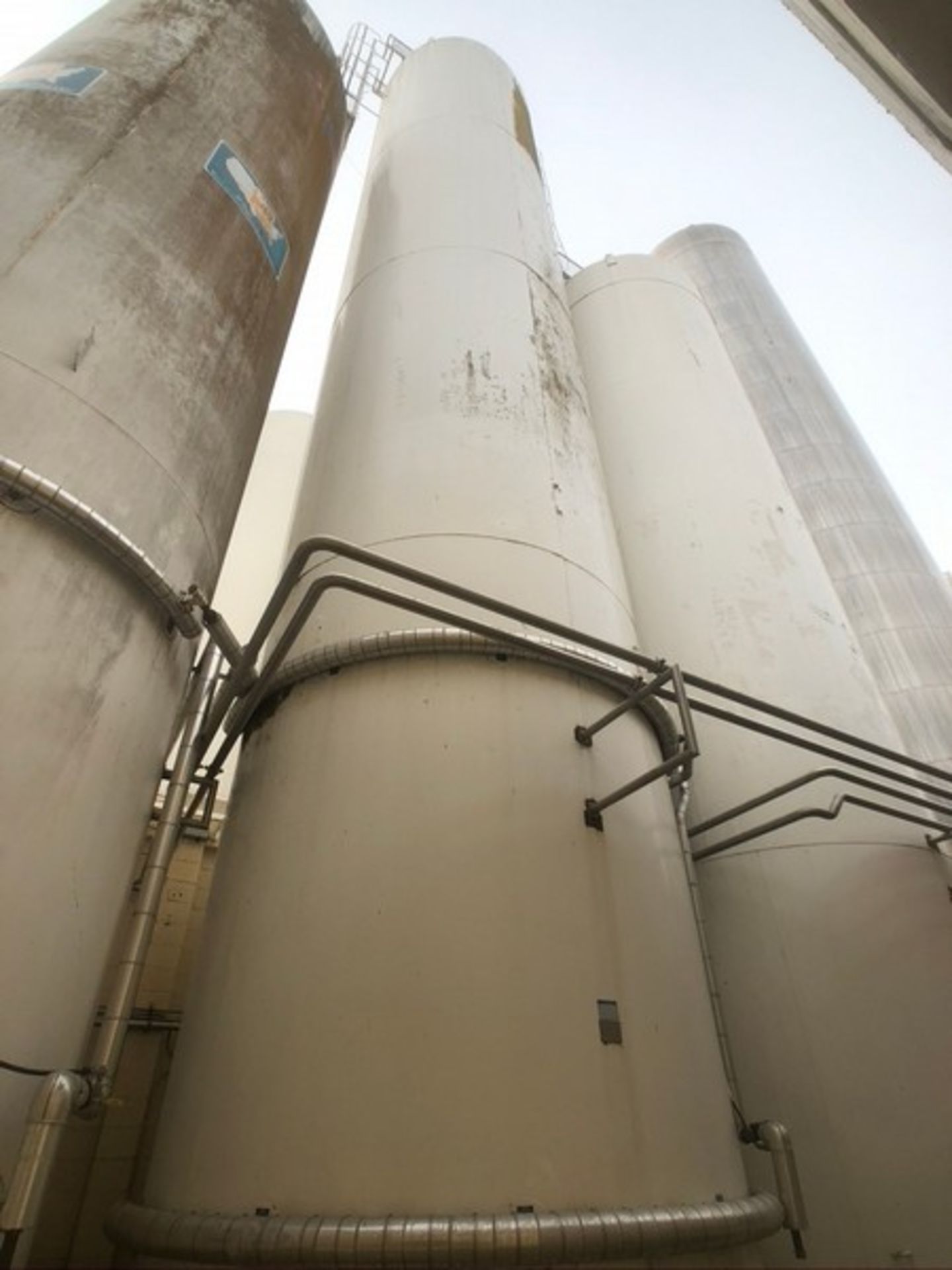 MUELLER 60,000 GALLON JACKETED SILO, S/N 110549, HORIZONTAL AGITATION - Image 3 of 30
