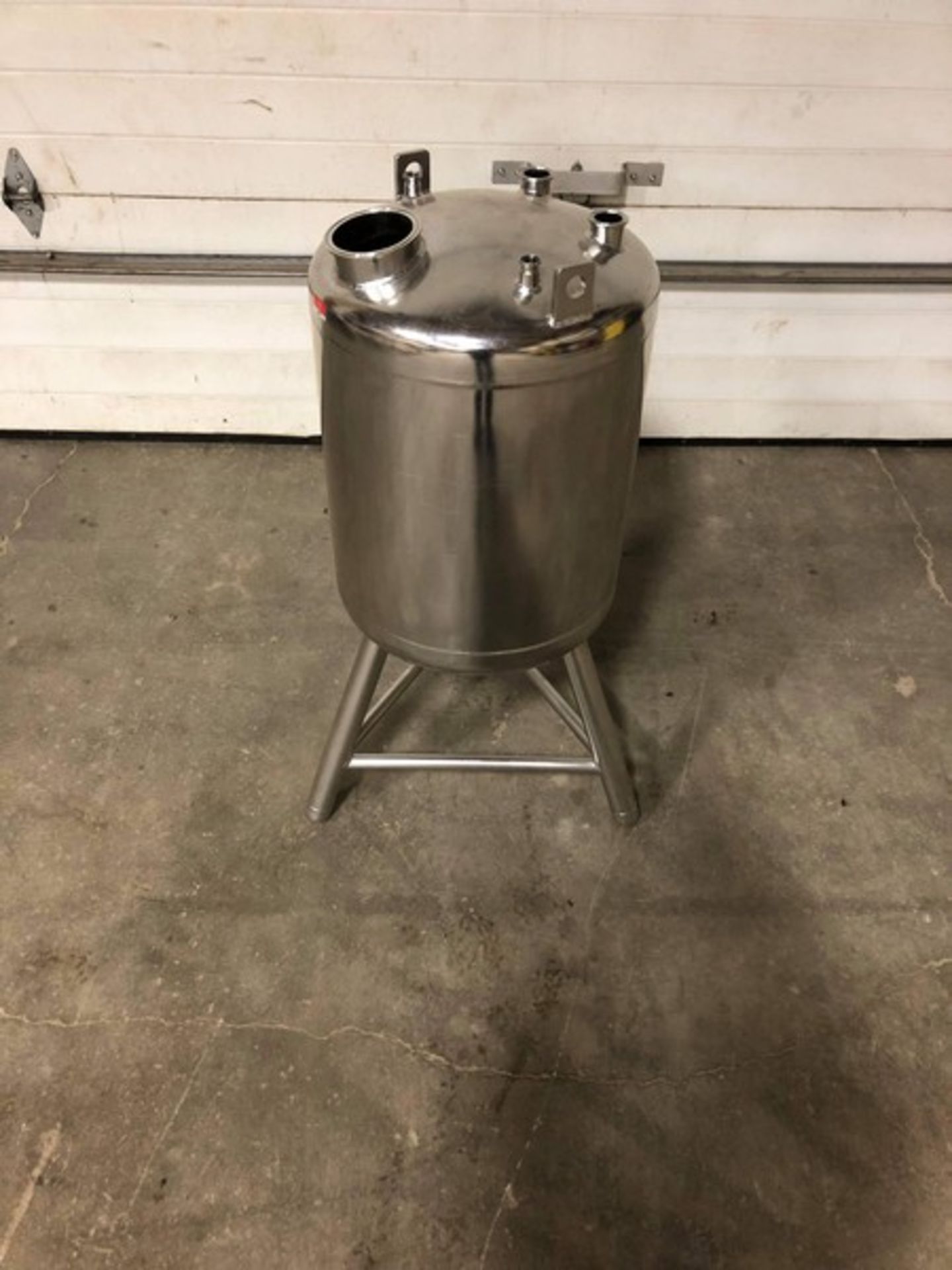 Aprox. 30 Gal. S/S Tank, S/N 146674-1-4, Mfg. 2016, Single Shell, 316 Stainless, Inside Dimensions - Image 2 of 4