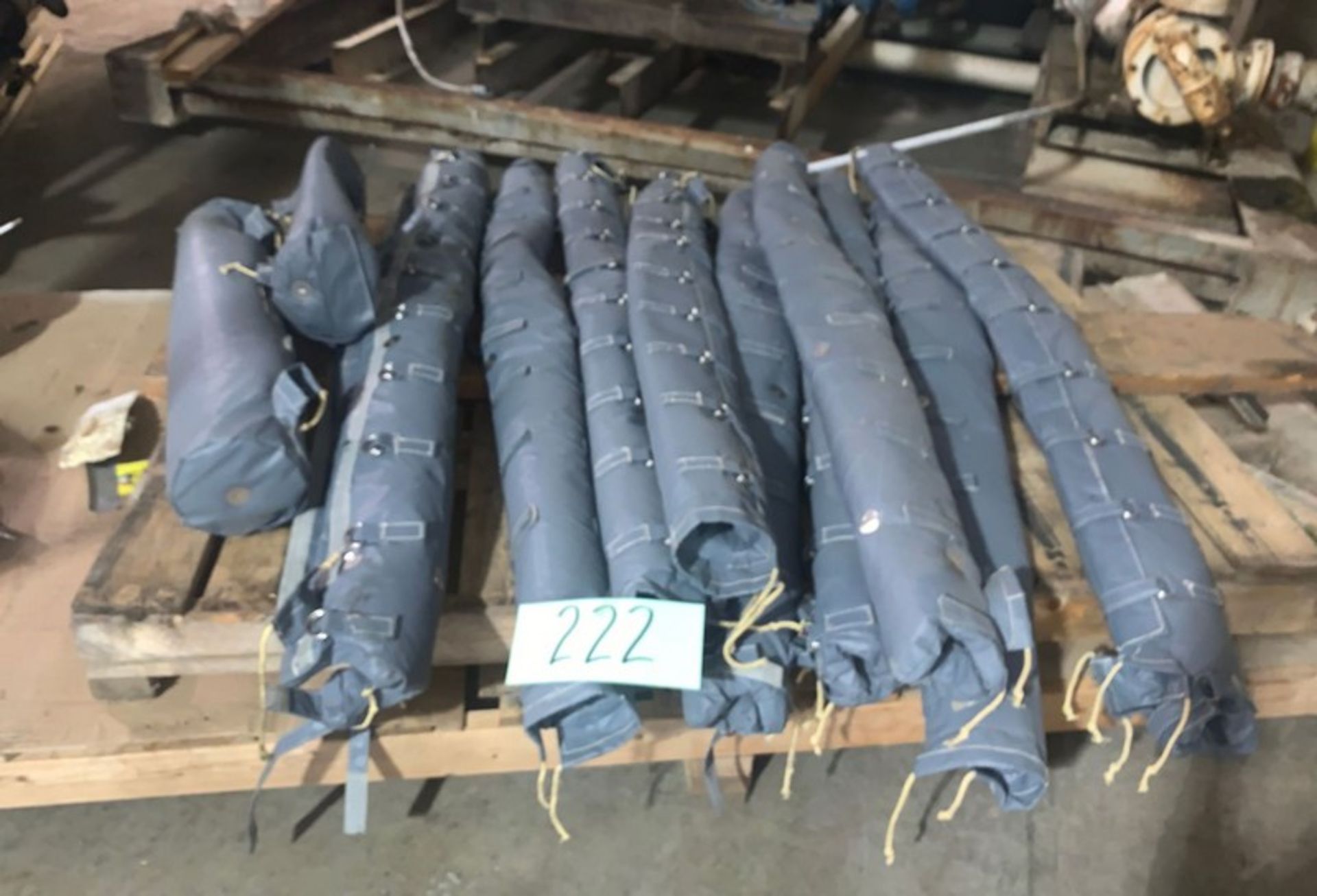 One Lot of Apporx. 100 feet of never used high temperature insulation (LOCATED IN IOWA, Free RIGGING