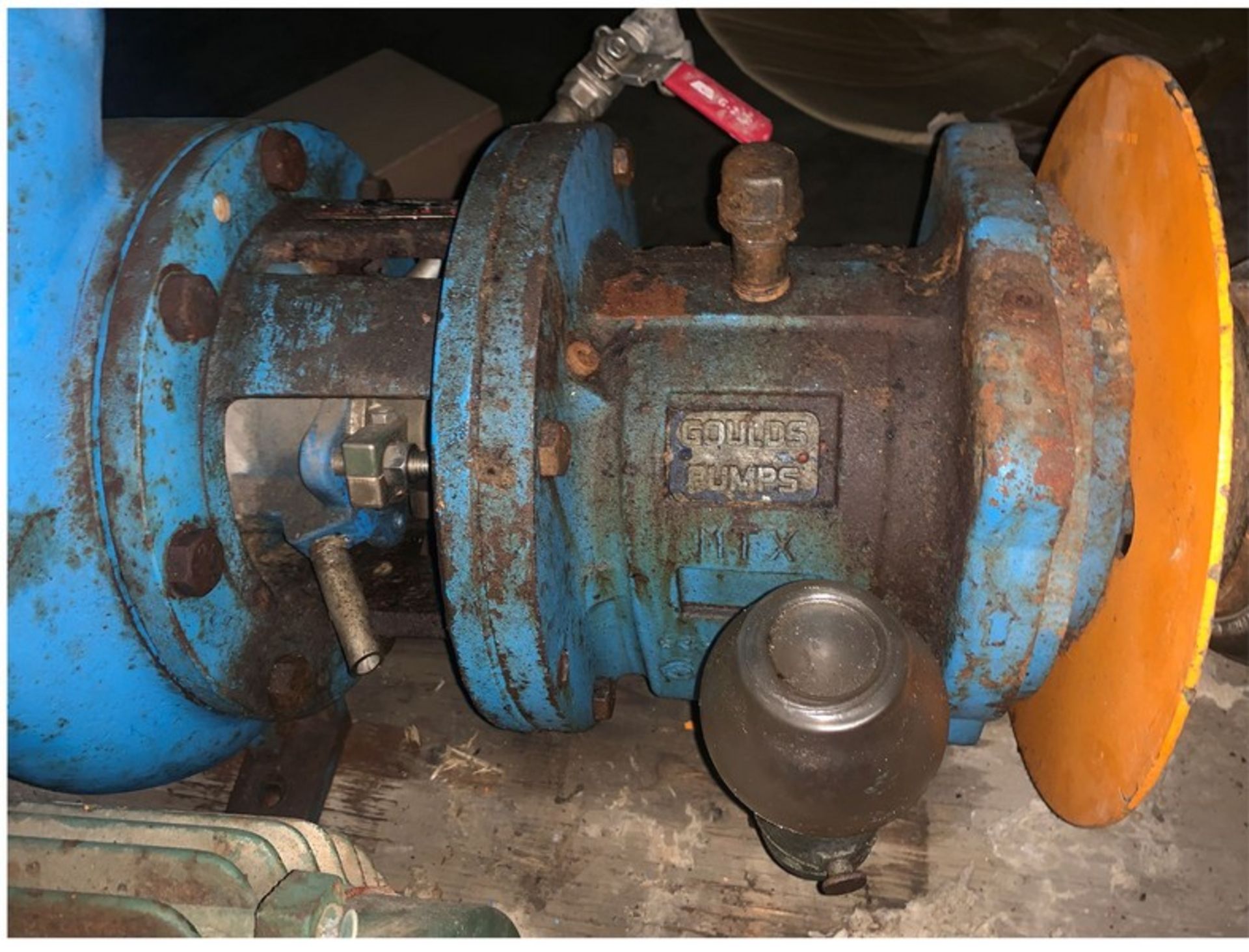 Goulds Pump with Gate Valve (LOCATED IN IOWA, Free RIGGING and Loading INCLUDED WITH SALE - Image 7 of 9