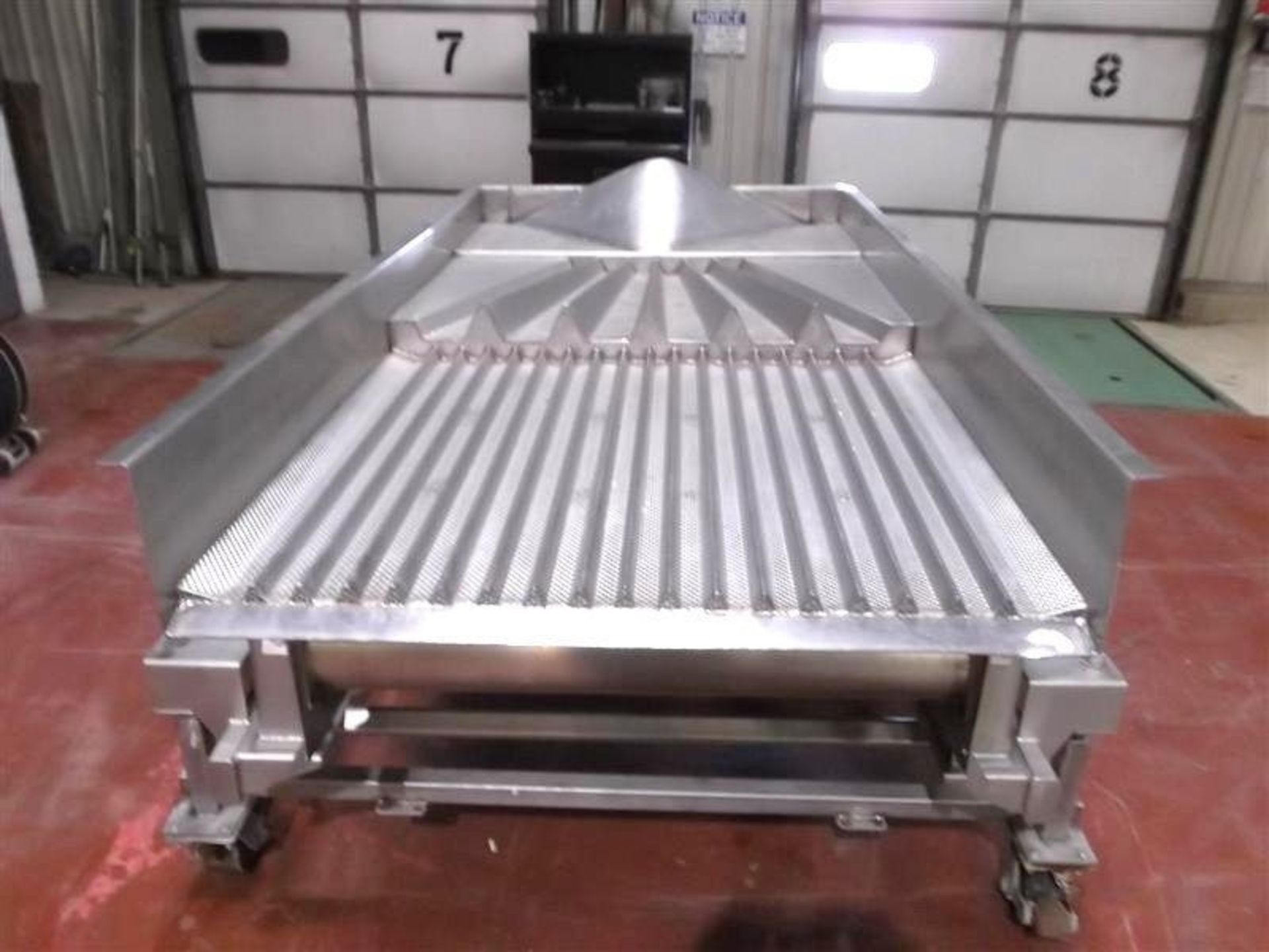 FMC Food Tech Express S/S Sanitary Shaker Feeder, Model E L 4007 X 6-6, S/N 806534 03/2000, F.O. B - Image 3 of 4