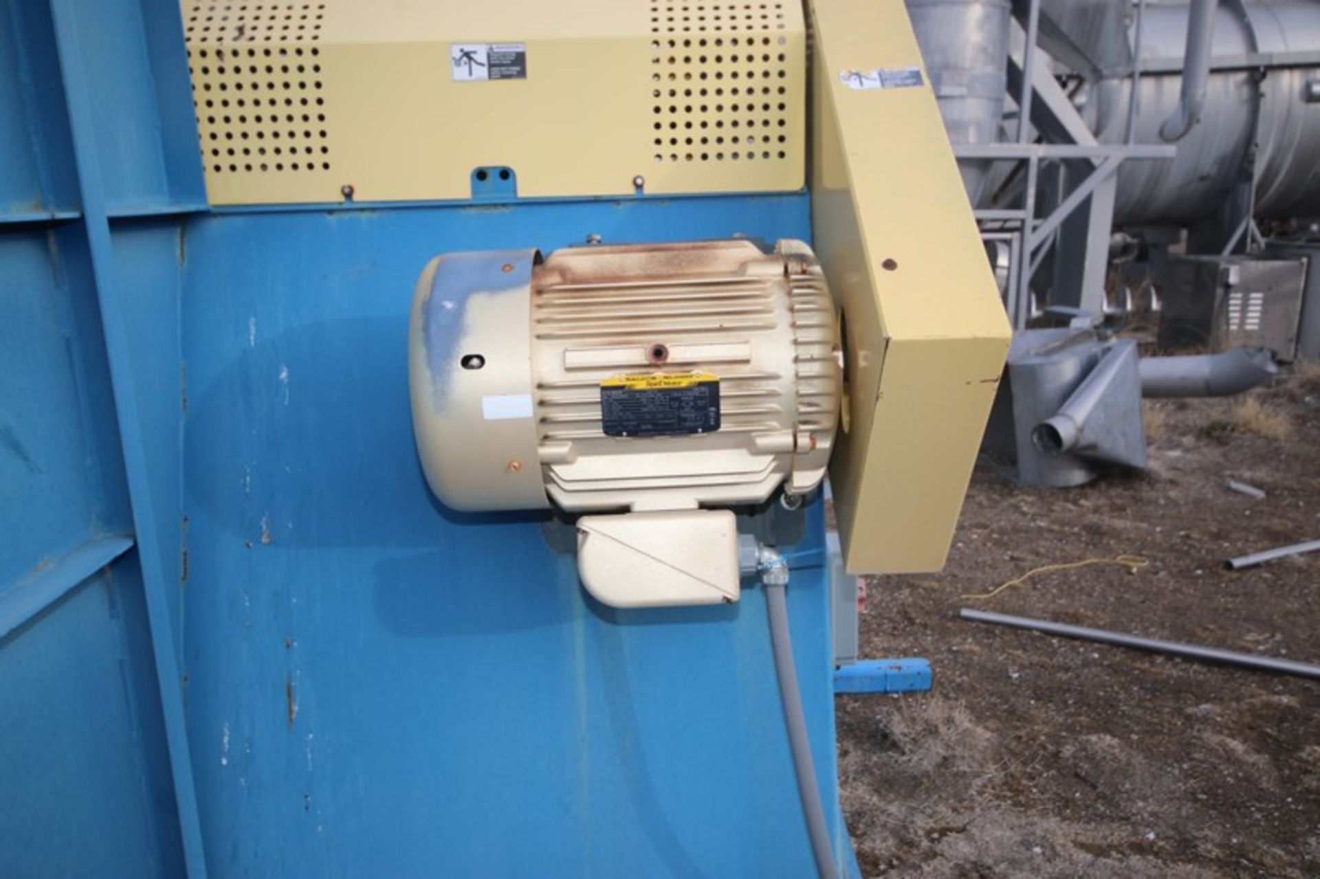 Industrial Air Tech Corp. Industrial Blower, M/N 542BISW2CW3609, S/N 52214A, Mounted on Steel - Image 3 of 4