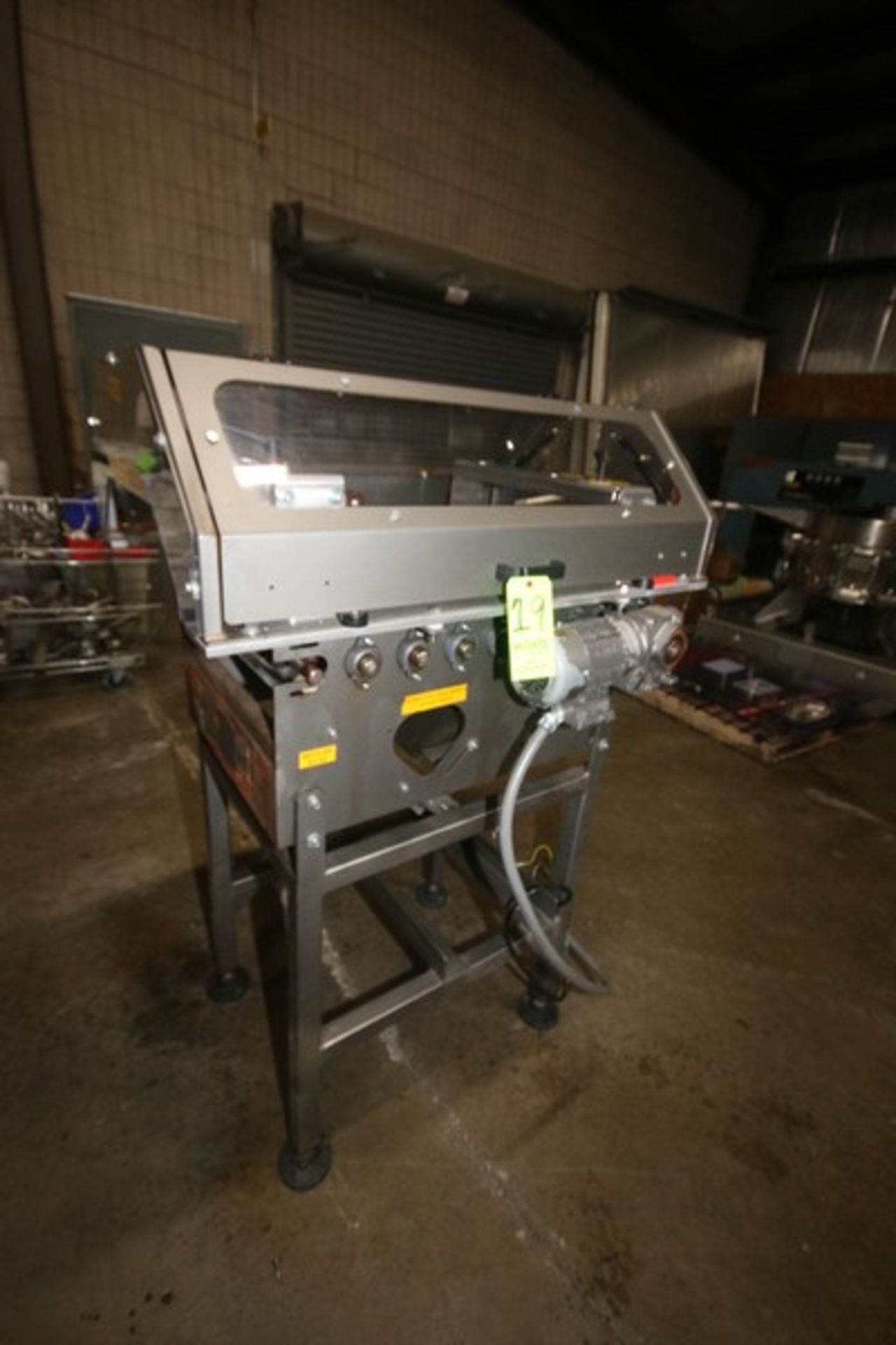 Settler Infeed Conveyor, with Aprox. 16" W Conveyor Belt, with Nord Drive, Mouned on Frame ( - Image 2 of 8