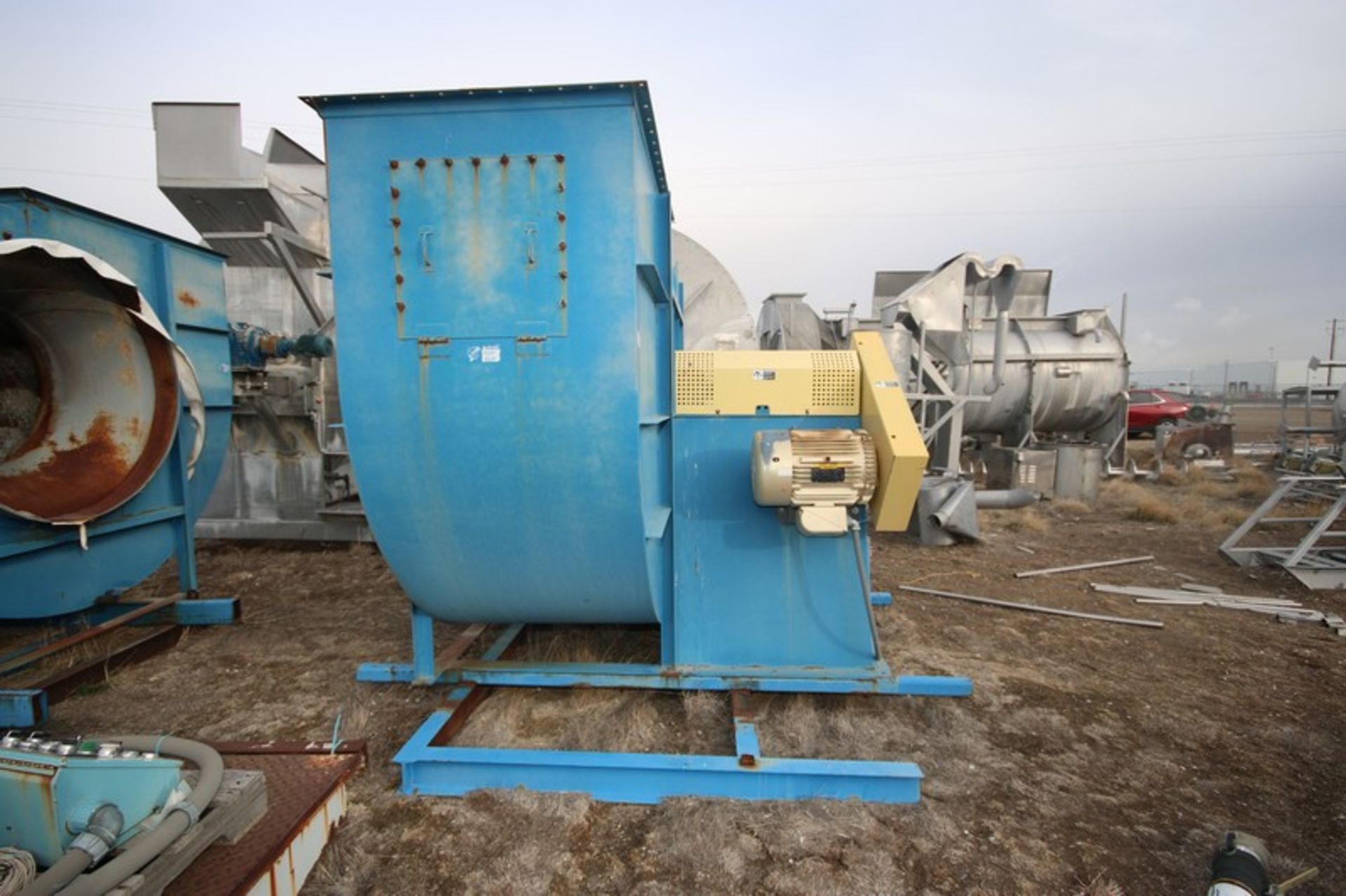 Industrial Air Tech Corp. Industrial Blower, M/N 542BISW2CW3609, S/N 52214A, Mounted on Steel - Image 2 of 4