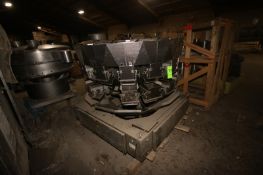 Ishida 14-Head Rotary Combination Weigh Scale, M/N CCW-RZ-214W-S/60, with S/S Chutes & Buckets,