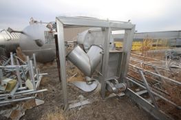 S/S V-Blender, Mounted on S/S Frame (LOCATED IN BURLEY, ID) (Rigging, Handling, & Site Management