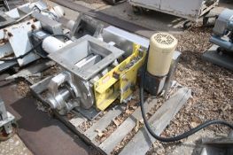 Rotary S/S Air Lock Valve, with 1 hp Baldor Motor (LOCATED IN GRAND ISLAND, NE) (Rigging,