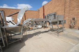 S/S Onion Slicer, with S/S Infeed Hopper, with Infeed S/S Link Conveyor (LOCATED IN GRAND ISLAND,
